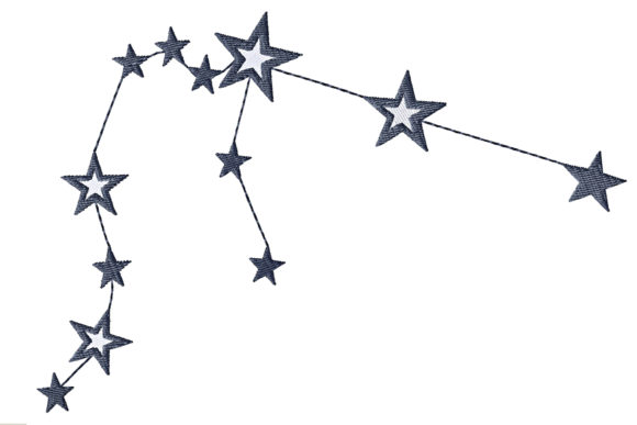 Aquarius Sign Constellation Embroidery Review