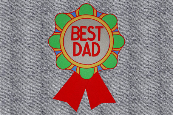 Best Dad Medal: A Versatile Embroidery Design