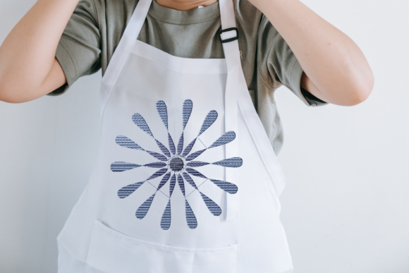 Blue Mandala Embroidery Design Review