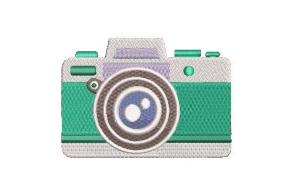 Camera Illustration Embroidery Design Review