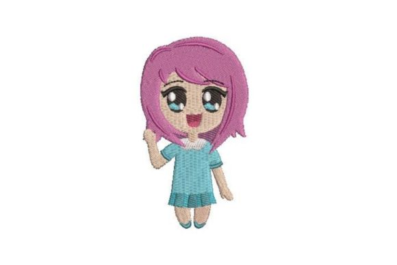 Chibi Anime Girl Embroidery Design Review