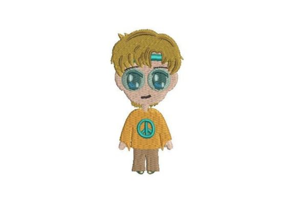 Chibi Hippie Boy Embroidery Review