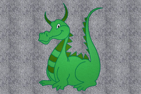 Cute Dragon: A Charming Addition to Your Embroidery Projects