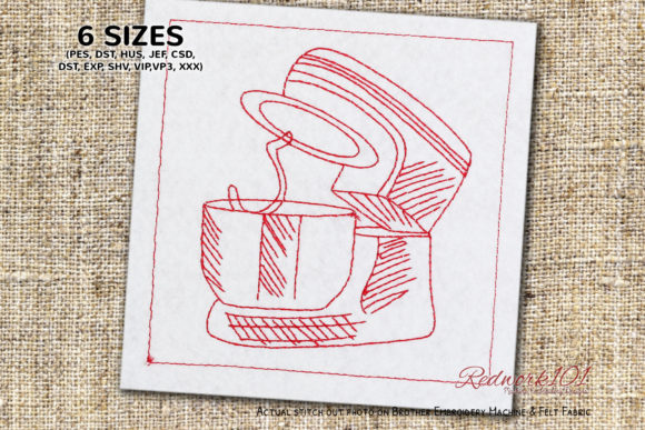 Dough Mixer with Bowl Embroidery Review