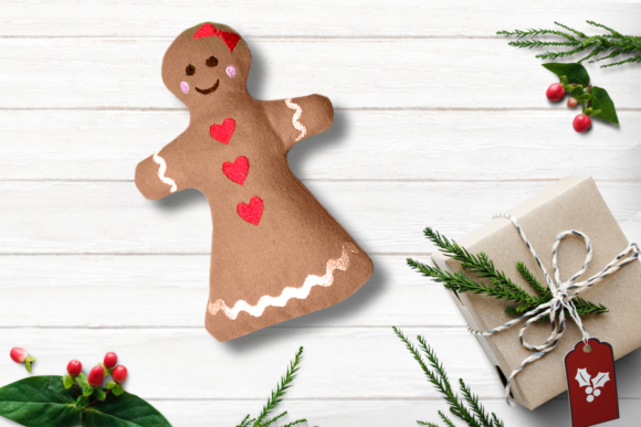 Gingerbread Girl Plush ITH Review