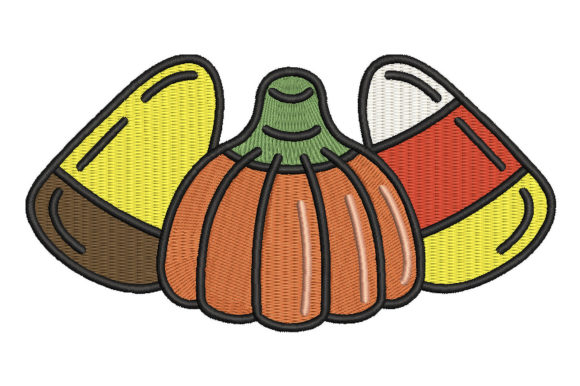 Halloween Candy Corn Trio Embroidery Review
