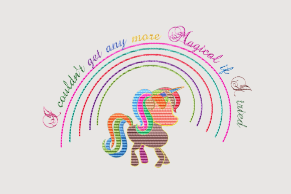 I Couldn't Get Any More Magical Embroidery Review