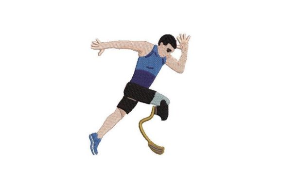 Paralympic Athlete Embroidery Design Review