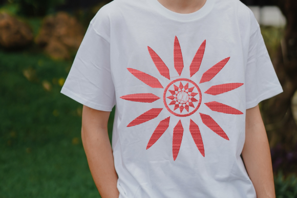 Red Mandala Embroidery Design Review