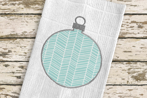 Round Christmas Ornament Embroidery Review